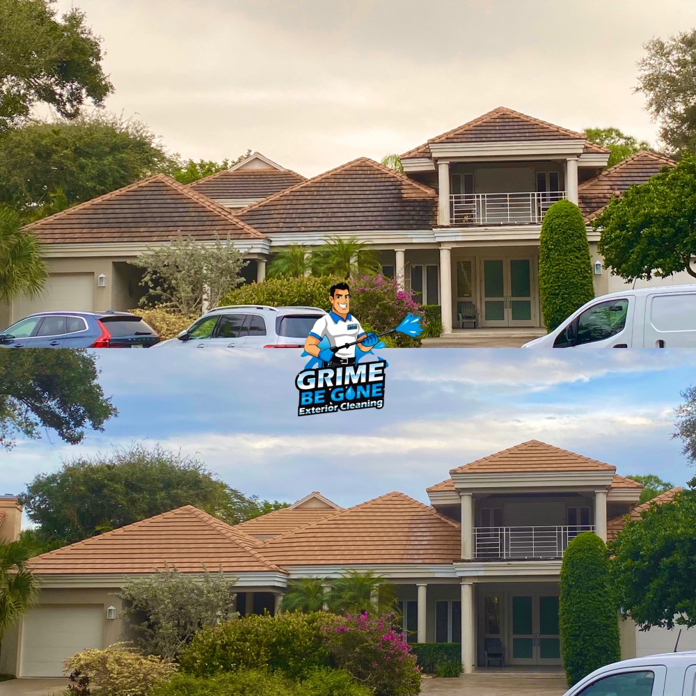 Roof Washing in Boca Raton, FL