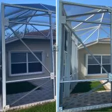 Pool Cage Cleaning in Coral Springs, FL 1