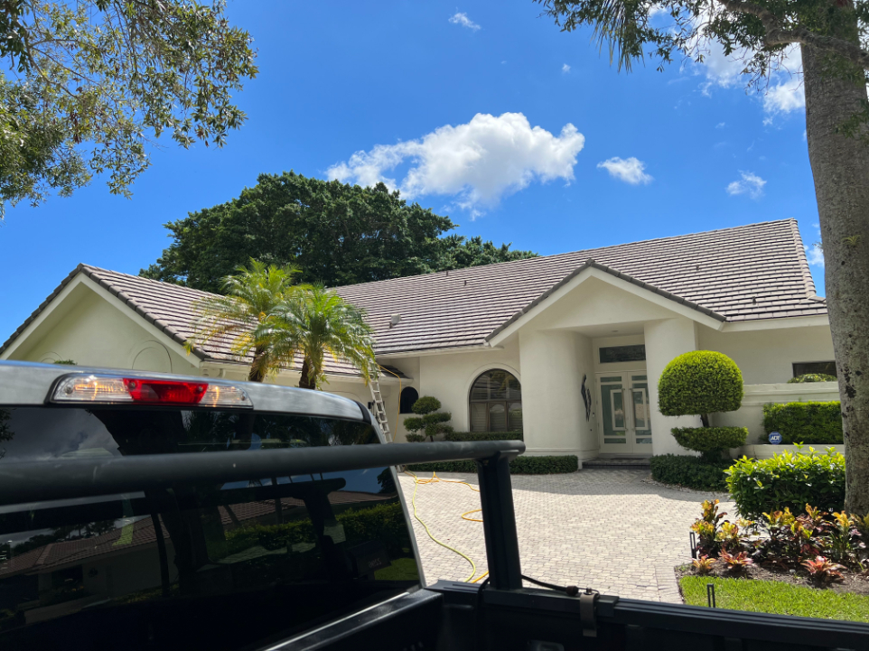 Roof Washing in Boca Raton